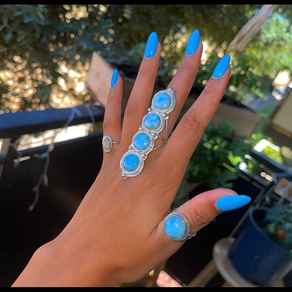 Larimar Ring - image 3